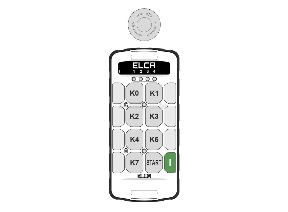 Пульт дистанционного управления E1Mini+ с 8 кнопками UN Agritech Store