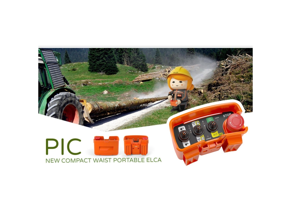 Команды радиоуправления MITO PIC для лесной лебедки Agritech Store